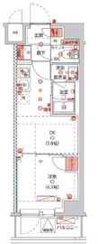 ハーモニーレジデンス東京サウス大塚 10階 間取り図