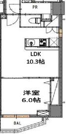 S-RESIDENCE錦糸町Norte (エスレジデンス錦糸町ノルテ) 401 間取り図