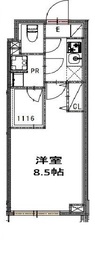 S-RESIDENCE錦糸町Norte (エスレジデンス錦糸町ノルテ) 701 間取り図