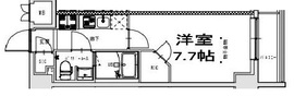 S-RESIDENCE王子Tercera (エスレジデンス王子テルセーラ) 402 間取り図