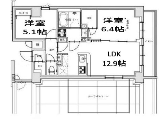 S-RESIDENCE王子Tercera (エスレジデンス王子テルセーラ) 901 間取り図
