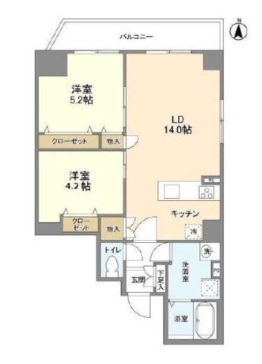BLAU本所一丁目 803 間取り図