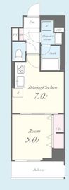 メイプルアンジュ 302 間取り図