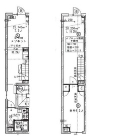 DEAR ECLASS NISHIAZABU (ディアエクラス西麻布) 401 間取り図