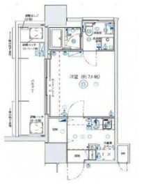 デュアレス麹町 5階 間取り図