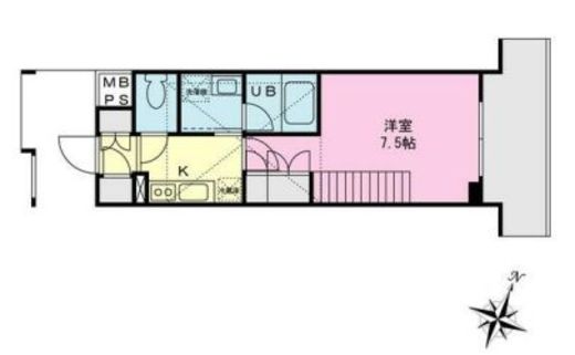 Urban Link大森海岸 (アーバンリンク大森海岸) 1102 間取り図