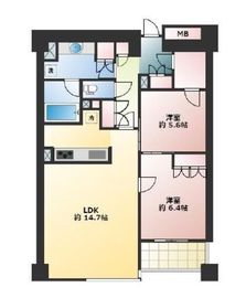 目白プレイスレジデンス 10階 間取り図