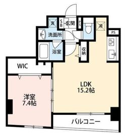 リーベ日本橋 602 間取り図