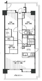 グランシティ天王洲アイル 5階 間取り図