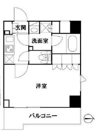 ルーブル池袋弐番館 5階 間取り図