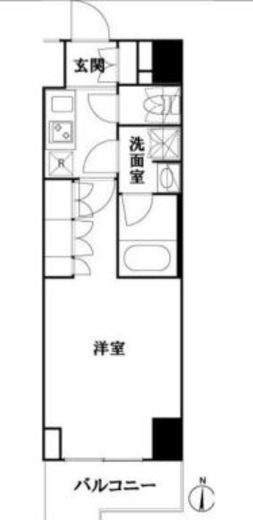 ルーブル池袋弐番館 3階 間取り図