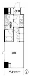 ルーブル池袋弐番館 6階 間取り図