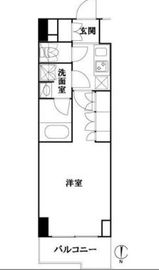 ルーブル池袋弐番館 2階 間取り図