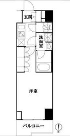 ルーブル池袋弐番館 10階 間取り図