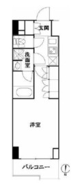 ルーブル池袋弐番館 8階 間取り図