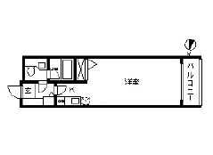 カッシア目黒 311 間取り図