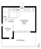 モダンテラス南青山 501 間取り図