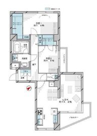 マンション白金台 2階 間取り図