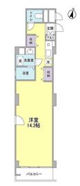 リバーレ九段南 801 間取り図