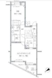 MFPRコート代官山 404 間取り図