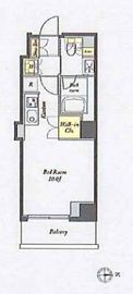 プライムメゾン西早稲田 214 間取り図