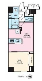 ハピネ蔵前鳥越 3階 間取り図