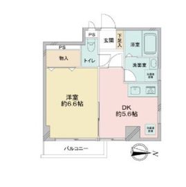 レジデンス錦糸町 601 間取り図