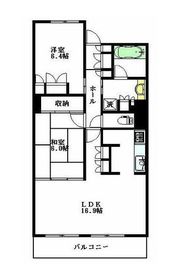 アトラス諏訪町レジデンス 4階 間取り図