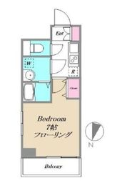 ルモンド南麻布 2階 間取り図