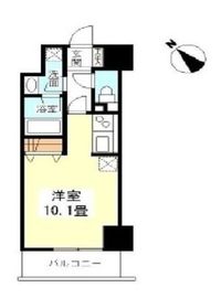 TKフラッツ渋谷 504 間取り図