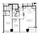 紀尾井町ガーデンタワー 2406 間取り図