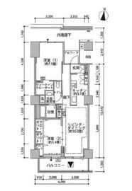 東雲キャナルコートCODAN 21-609 間取り図