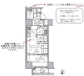 セジョリ東陽町 2階 間取り図