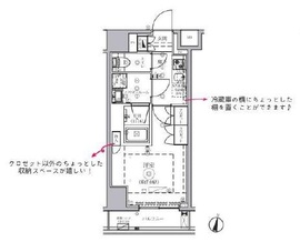 セジョリ東陽町 4階 間取り図