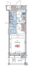 コンシェリア新宿落合 4階 間取り図