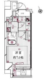 スプレスター浅草寿町 4階 間取り図