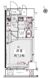 スプレスター浅草寿町 5階 間取り図