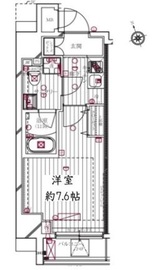 スプレスター浅草寿町 2階 間取り図