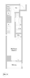ミリアレジデンス北新宿 404 間取り図