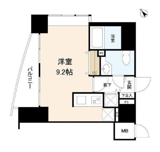 ダイアパレス代官山 7階 間取り図