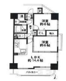 グレイス代官山 8階 間取り図