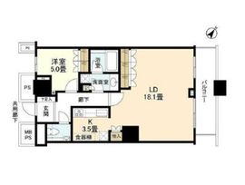 ザ・東京タワーズ シータワー 31階 間取り図