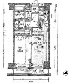 ピアース虎ノ門 4階 間取り図