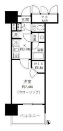 フォンテーヌ芝浦 506 間取り図