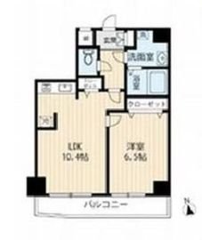 ARCOBALENO MUSASHIKOYAMA (アルコバレーノ武蔵小山) 6階 間取り図