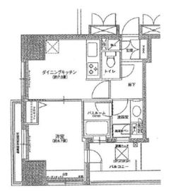 アルシオン浅草国際通り 5階 間取り図