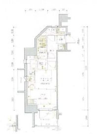 リビオ神楽坂 3階 間取り図