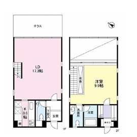 グランドメゾン神宮前 1階 間取り図