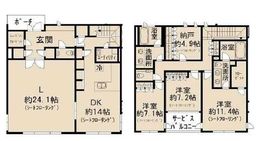 ヒルグラン代々木 202 間取り図
