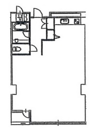 ヒューリック銀座ウォールビル 402 間取り図